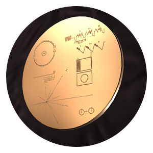 image of voyager's golden record