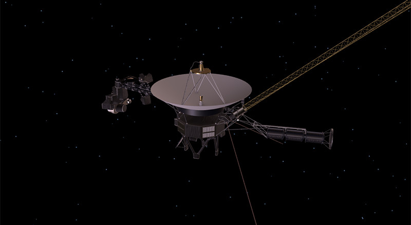 This image is a screenshot of the 3D interactive Voyager model.