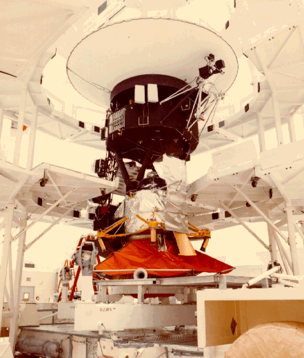 Voyager In SAEF II At Kennedy Space Center.