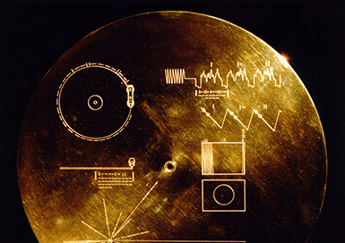 voyager gold disc