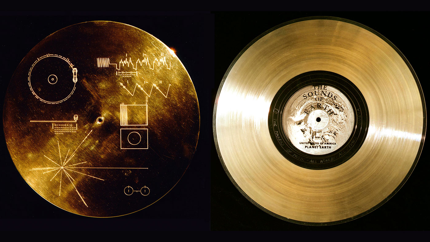 Each Voyager spacecraft carries a copy of the Golden Record