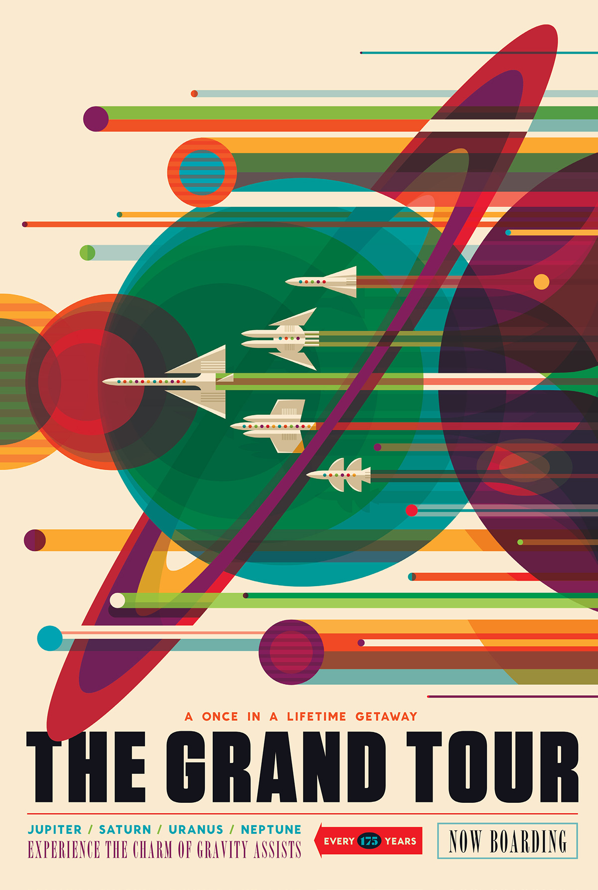 voyager grand tour poster