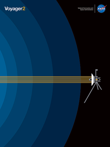 Voyager 2: Interstellar Space Poster